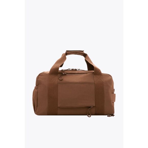 BEIS NWT Convertible Sport Duffle Backpack Bag in Maple Brown - Picture 6 of 6